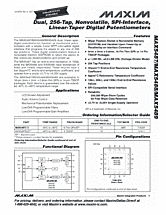 DataSheet MAX5489 pdf